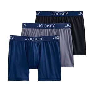 Jockey Generation Men's Microfiber Stretch 3pk Boxer Briefs XL (4141)